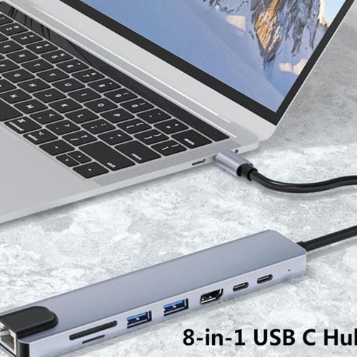 7a94f83d-ddd4-4c1b-8e66-ca08bf5eaecf TYPE C Hub 8 in 1 USB
