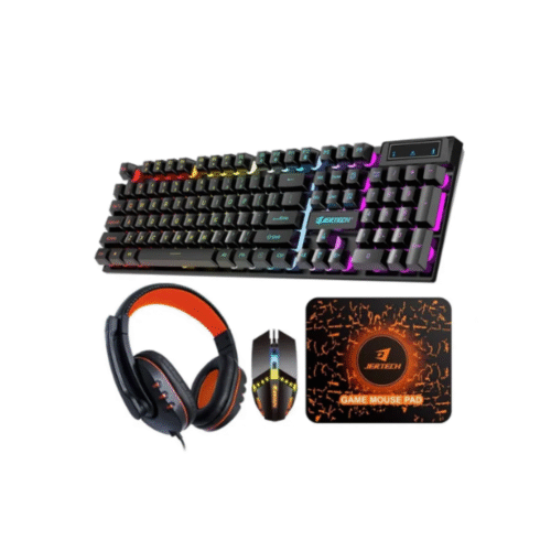 JERTECH CT4-01 | 4-in-1 Gaming Kit (Keyboard + Mouse + Headset + Mouse Pad)