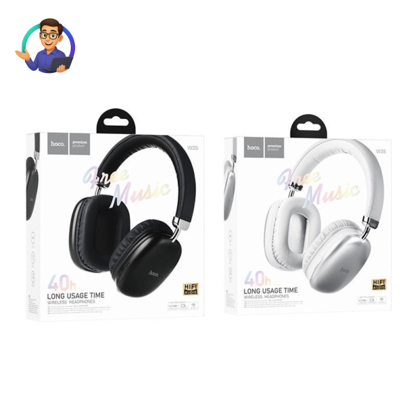 HOCO W35 Max Joy Wireless Bluetooth Headphones
