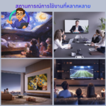 MAGCUBIC Projector HY310X Portable Projector 4k Autofocus 420 ANSI Android 14 WiFi 6 BT5.4 Built-in YouTube Netflix