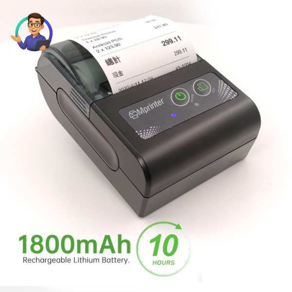 Portable Receipt Printer Wireless Receipt Printer