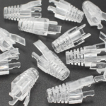 Transparent RJ45 Network Cable Plug Boots (50 PCS)