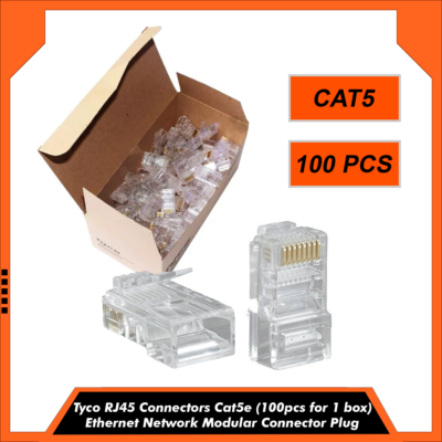 RJ45 CAT5E Plug RJ45 100Pcs