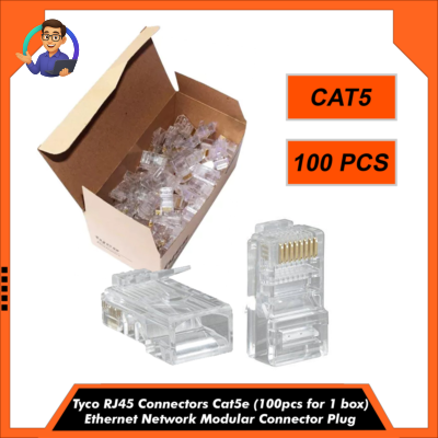 RJ45 CAT5E Plug RJ45 100Pcs
