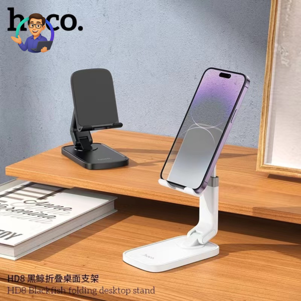 HOCO HD8 Mobile Holder Mobile Stand, Phone Holder (Black)