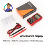 ANENG M118A Digital Meter Multimeter Tester Automatic Multimeter Real Rms Transistor Meter With NCV Data Held 6000 Counts