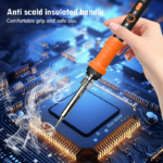 TASKTOOL Soldering Iron 80W LCD Screen Electric Iron Soldering Iron 220v Temperature Adjustable 180-520°C Fast Heating