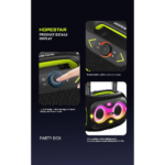HOPESTAR Partybox 120W Portable Bluetooth Speaker