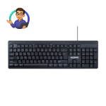 Mouse & Keyboard NUBWO Wired Combo Set NKM641 (TH/EN) Black